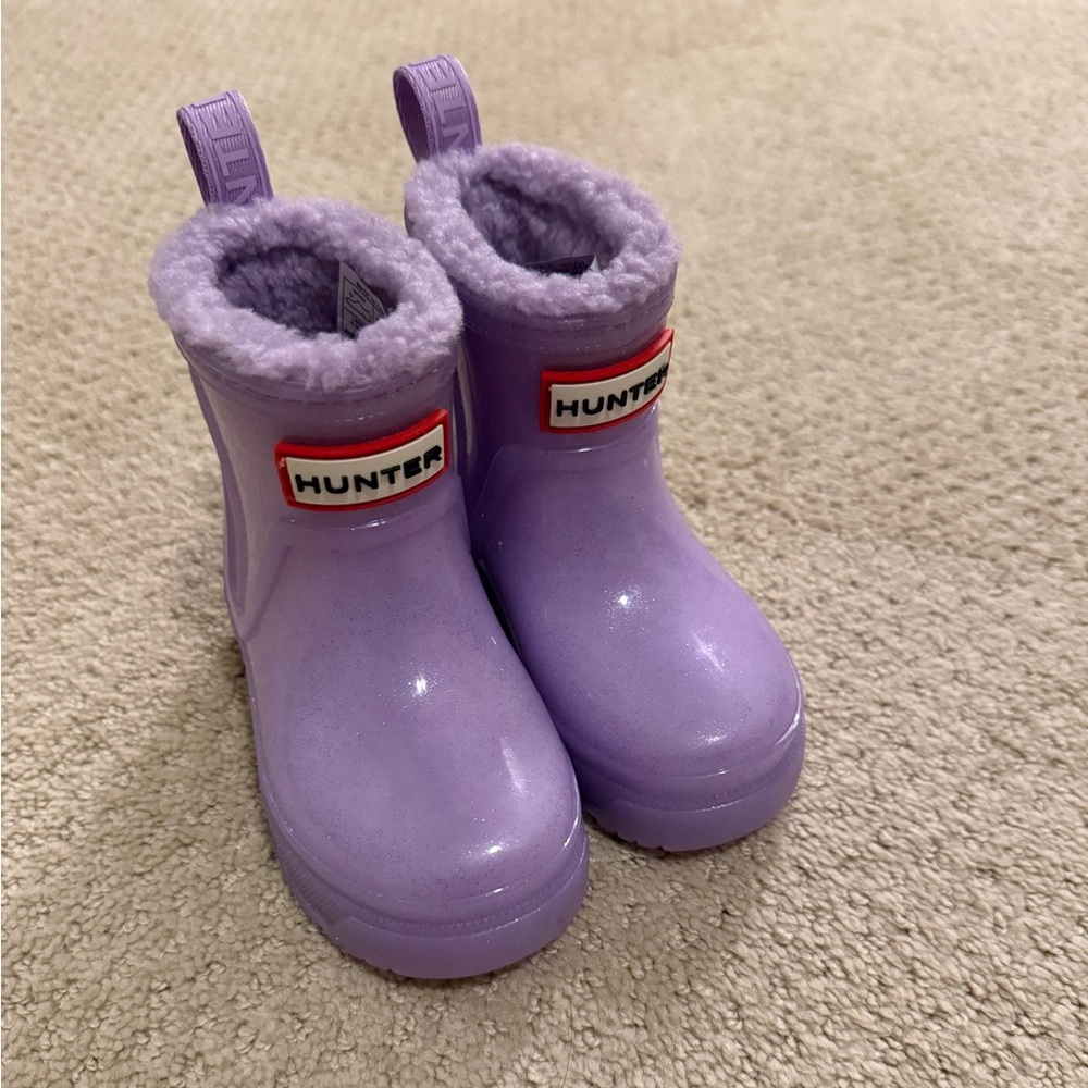 Hunter Lavender Children's Boots